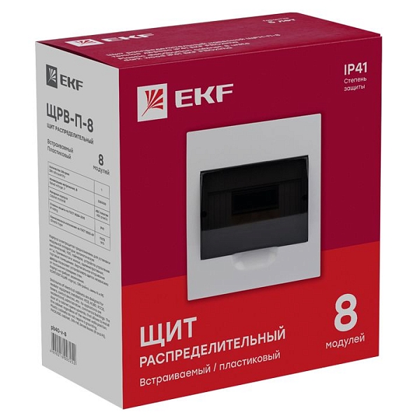 ЩРВ-П- 8 IP41 PROXIMA EKF