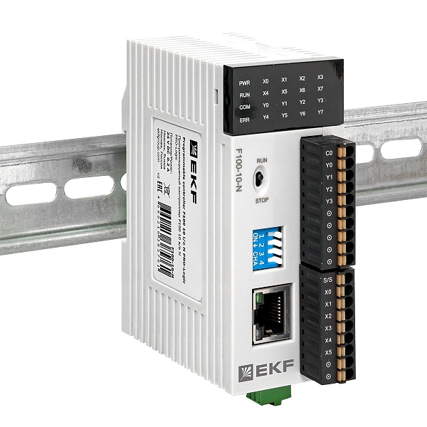 Программируемый контроллер F100 10 в/в N PRO-Logic EKF