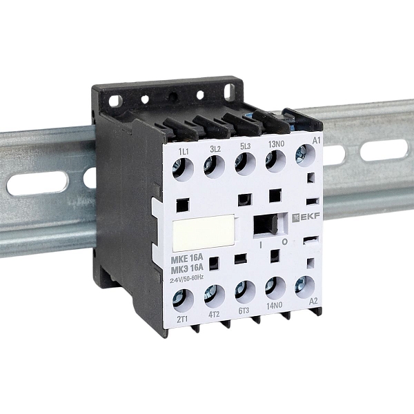 Контактор МКЭ-1 16А 1NO 24В AC EKF