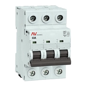 Выключатель нагрузки AVN 3P 63A AVERES EKF 