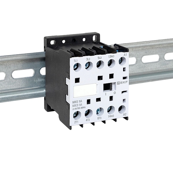 Контактор МКЭ-1 9А 1NO 24В AC EKF