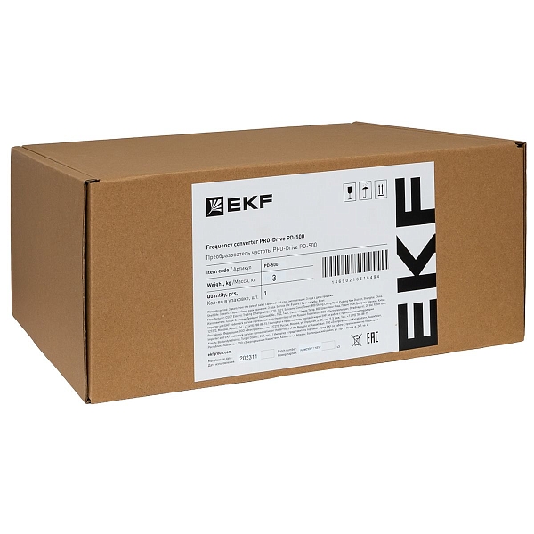 Преобразователь частоты PRO-Drive PD-500-E88-2K2-43-B-EC EKF