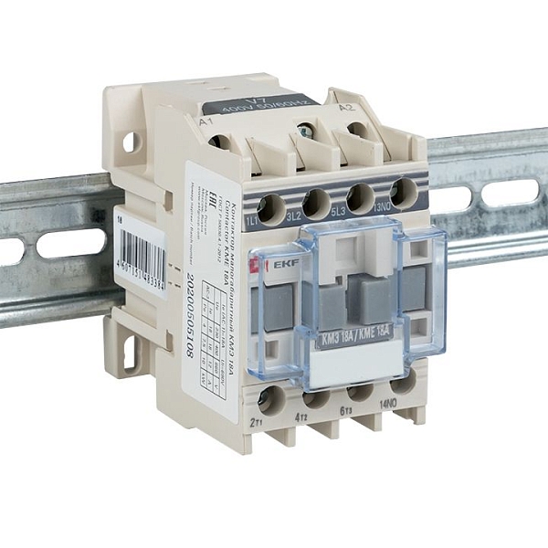 Контактор КМЭ-1 18А 1NO 400В AC EKF