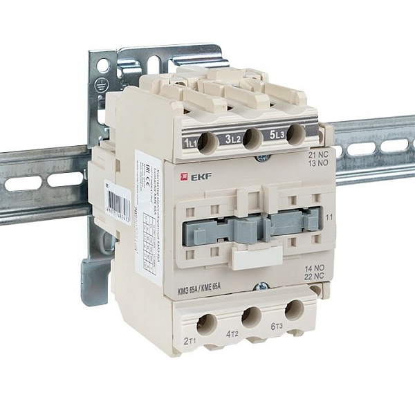 Контактор КМЭ-3 65А 1NO+1NC 36В AC EKF