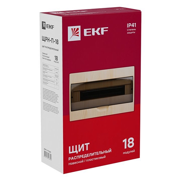 ЩРН-П-18 светлое дерево IP41 PROXIMA EKF