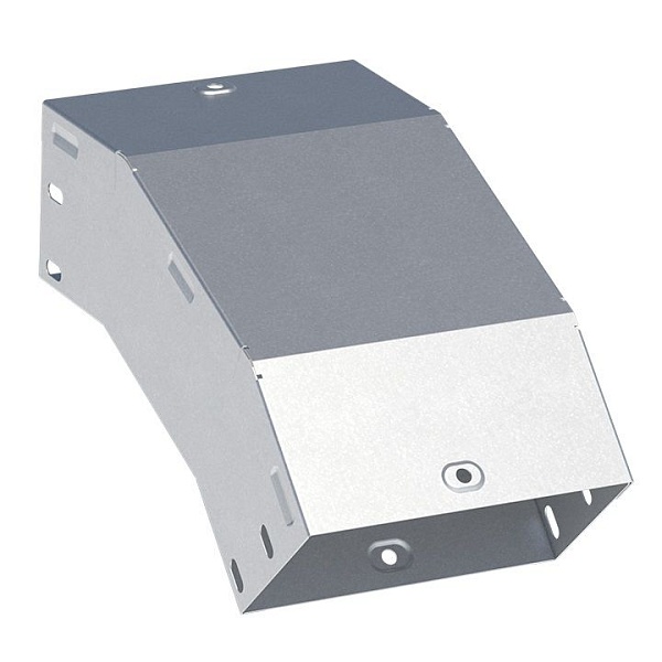 Угол 45 град. верт. внеш. 50x100 мм INOX EKF
