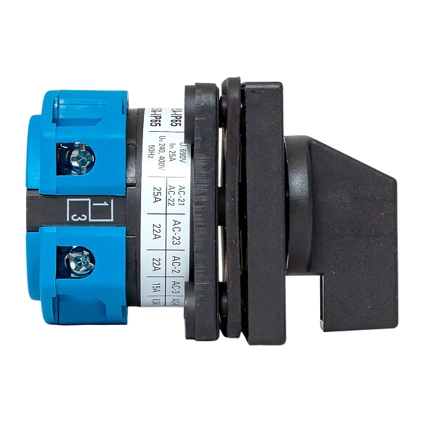 Переключатель кулачковый ПК-1-41 25А 1P «1-0-2» IP65 EKF