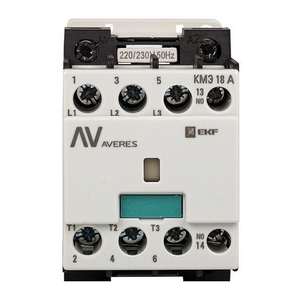 Контактор КМЭ 22А 1NC 230В АС EKF AVERES