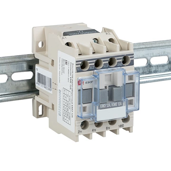 Контактор КМЭ-1 12А 1NO 400В AC EKF