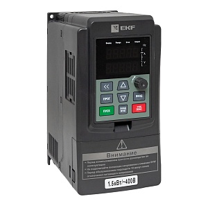 Преобразователь частоты 1,5/2,2кВт 3x400В VECTOR-100 EKF PROxima