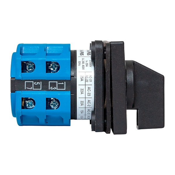 Переключатель кулачковый ПК-1-22 25А 2P «1-0-2» IP65 EKF