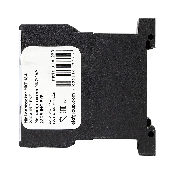 Контактор МКЭ-1 16А 1NO 230В AC EKF