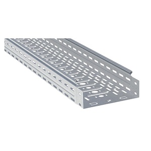 Лоток перфорированный 80x150x3000-0,7 мм EKF