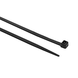 Хомут P6.6 стандартный (ч), 4.6x180 (100шт) FlexLock EKF