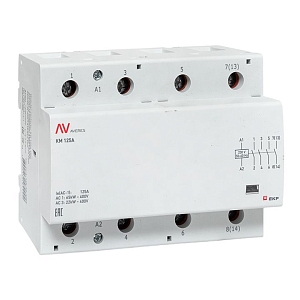 Контактор модульный КМ 125А 4NO 230В АС (6 мод.) AVERES EKF