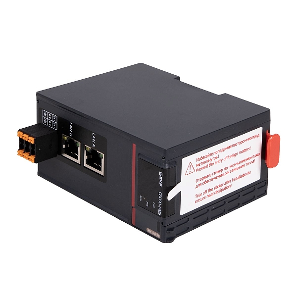 Модуль сетевой удалённого расширения ввода и вывода Modbus TCP GR200-MBS D-CARD EKF