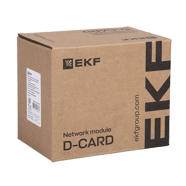 Модуль сетевой удалённого расширения ввода и вывода Ethercat GR200-ECS D-CARD EKF