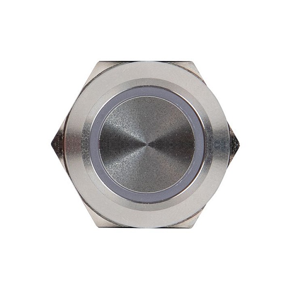 Кнопка S-Pro67 19 мм без фикс. с зеленой подсв. 24В EKF PROxima