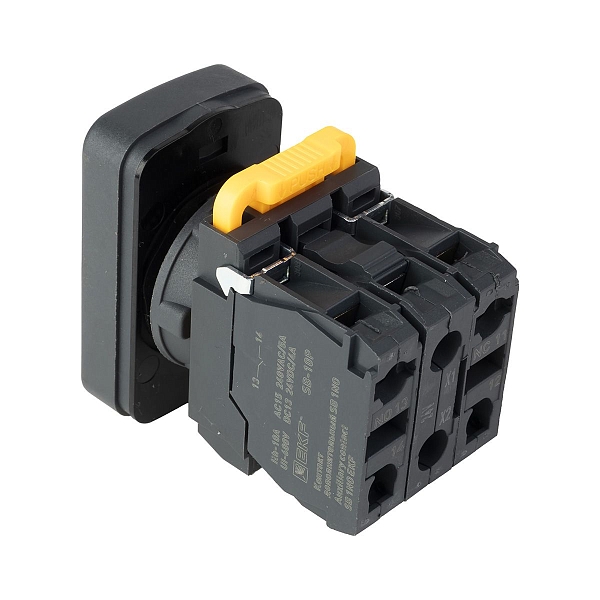 Кнопка SB-D2 красно-зеленая "Пуск-стоп" с подстветкой 24V AC/DC 1NO+1NC IP67 EKF