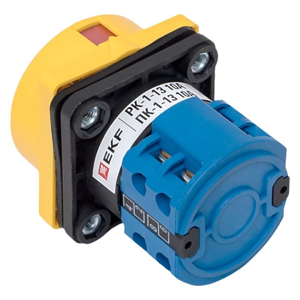 Переключатель кулачковый ПК-1-13 10А 3P "0-1" с блокировкой IP65 EKF PROxima