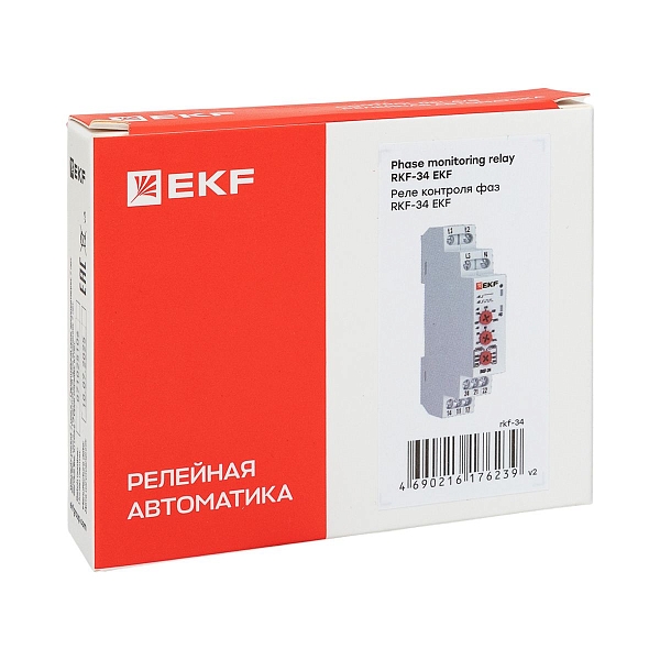 Реле контроля фаз RKF-34 EKF PROxima