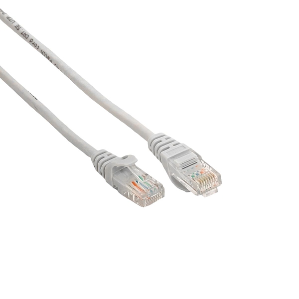 Патч-корд TERACOM PRO Cat.5E неэкранированный UTP оболочка PVC серый (2,0м)