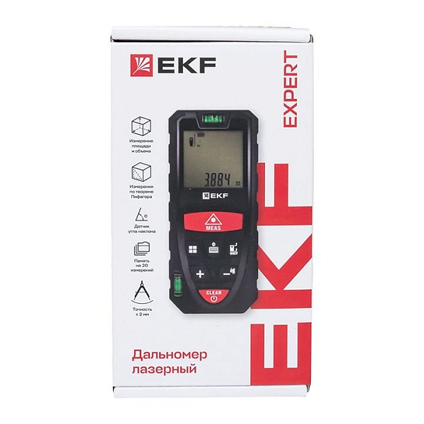 Дальномер лазерный LDM-50 (50 м) EKF Expert