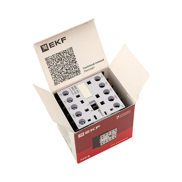 Контактор МКЭ-1 16А 1NO 24В AC EKF