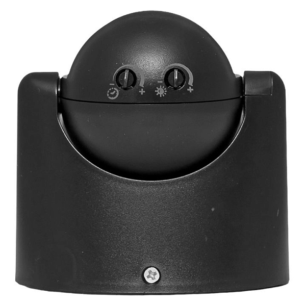 ИК датчик движения наст. 1200Вт 180гр. до 12м IP44 MS-39b черный EKF PROxima