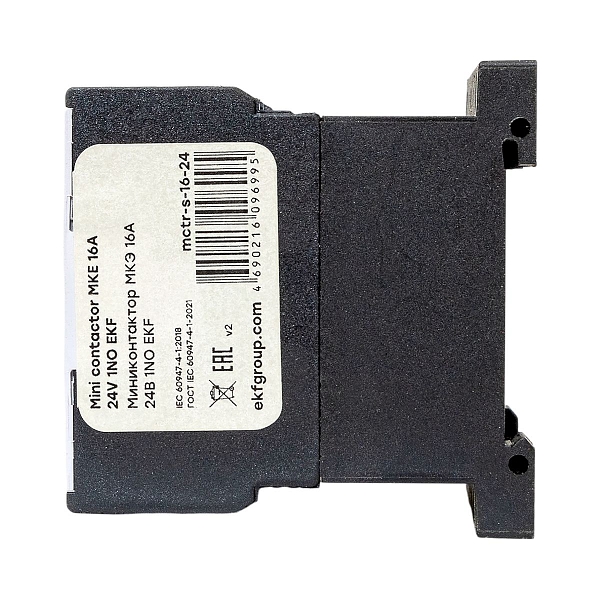 Контактор МКЭ-1 16А 1NO 24В AC EKF