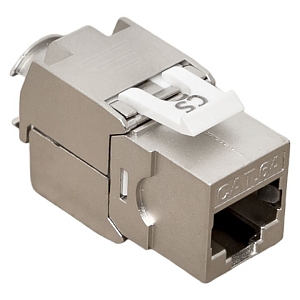 Модуль Keystone TERACOM CS Cat.6A экранированный STP 110 IDC 180 градусов самозажимной (Toolless)
