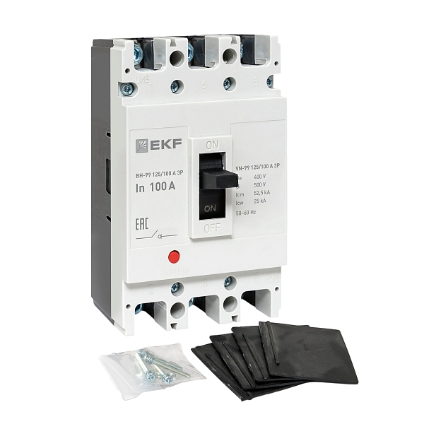 Выключатель нагрузки ВН-99 125/100А 3P EKF PROxima