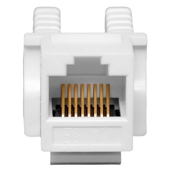 Модуль Keystone TERACOM PRO Cat.5E RJ-45 неэкранированный 110 IDC 90 градусов белый