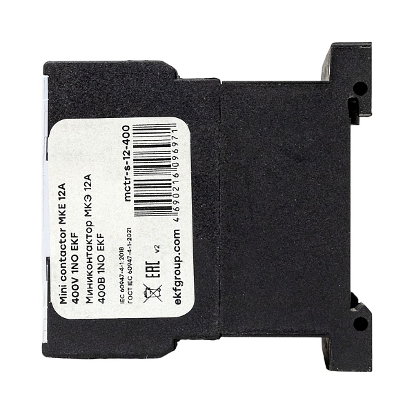 Контактор МКЭ-1 12А 1NO 230В AC EKF