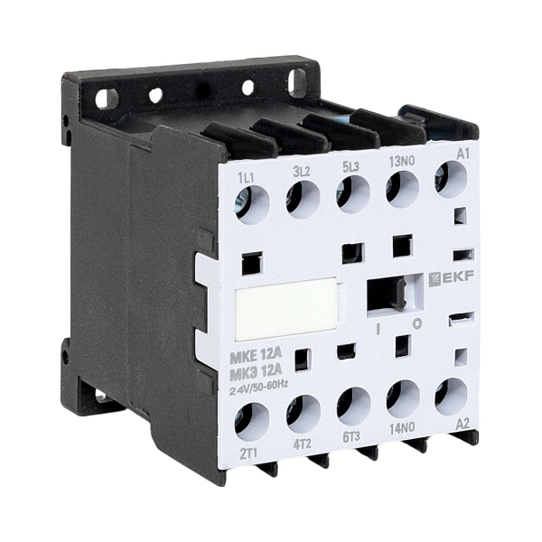 Контактор МКЭ-1 12А 1NO 24В AC EKF