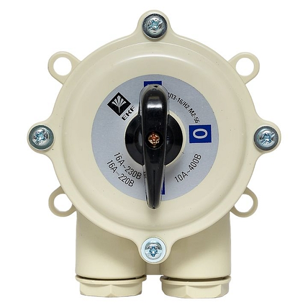 Пакетный переключатель ПП 3-16/Н2 М2 пл. IP56 EKF PROxima