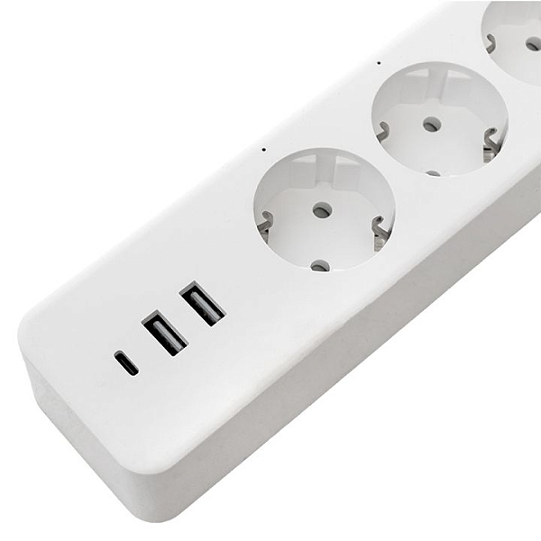 Умный удлинитель c USB Wi-Fi PRO EKF Connect