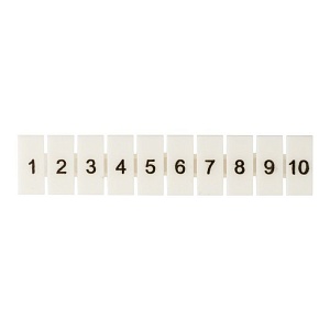 Маркеры для UT/ST/Push-in 6 с нумерацией 1-10 (100 шт.) EKF
