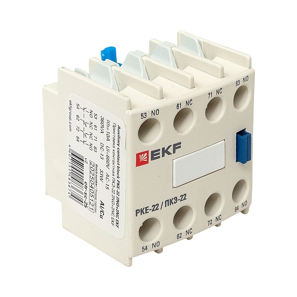 Приставка контактная ПКЭ-22 2NO+2NC EKF PROxima