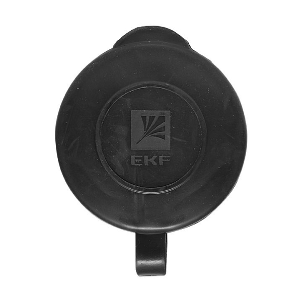 Роз. перенос. с защитной крышкой каучуковая 230В 2P+PE 16A IP44 EKF PRO