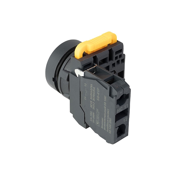 Кнопка SB-21 плоская без фиксации 1NС красная IP65 EKF