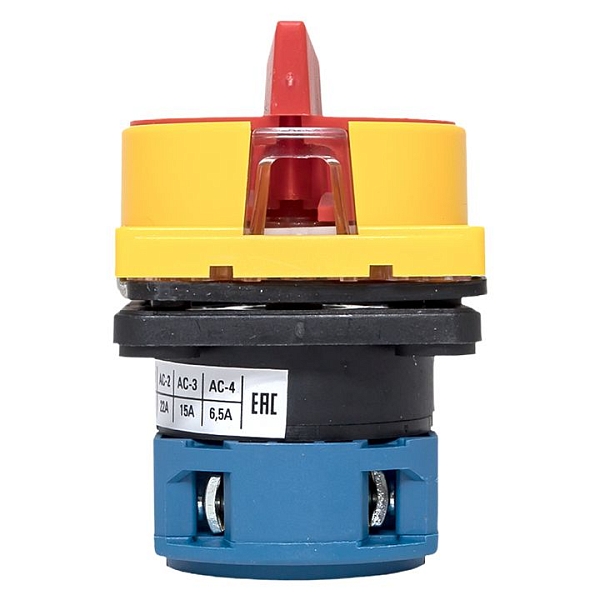 Переключатель кулачковый ПК-1-12 25А 2P "0-1" с блокировкой IP65 EKF PROxima
