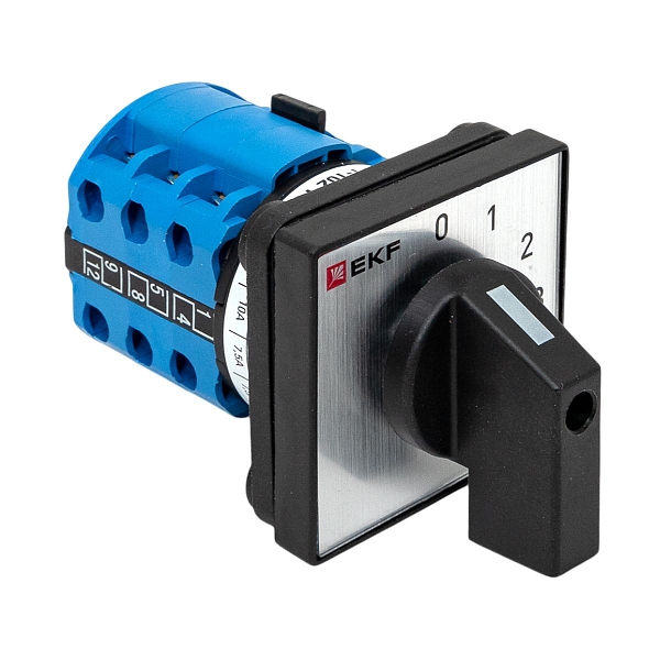 Переключатель кулачковый ПК-1-102 10А 2P «0-1-2-3» EKF PROxima