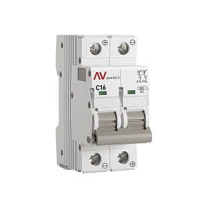 Выключатель автоматический AV-6 DC 2P 16A (C) 6kA EKF AVERES