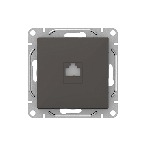 Механизм розетки RJ45 (cat6), мокко Эпика EKF