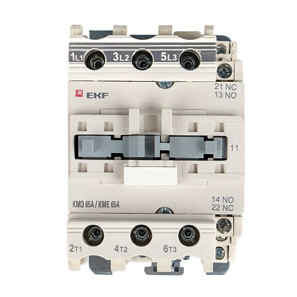 Контактор КМЭ-3 65А 1NO+1NC 36В AC EKF