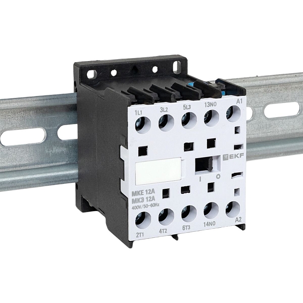 Контактор МКЭ-1 12А 1NO 230В AC EKF