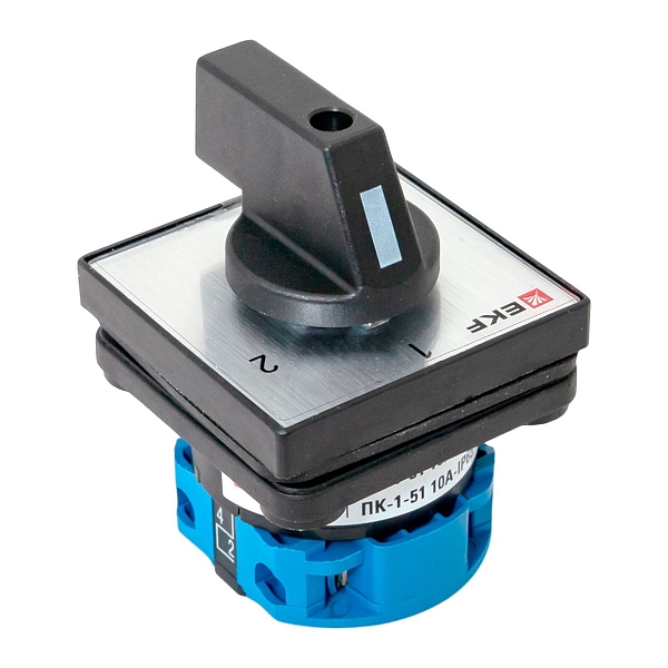 Переключатель кулачковый ПК-1-51 10А 1P «1-2» IP65 EKF