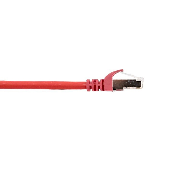 Патч-корд TERACOM CS Cat.6A экранированный S/FTP оболочка LSZH красный (3,0м)