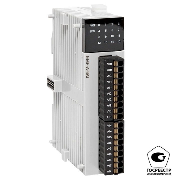 Модуль аналогового ввода EMF 8 PRO-Logic EKF (с поверкой)